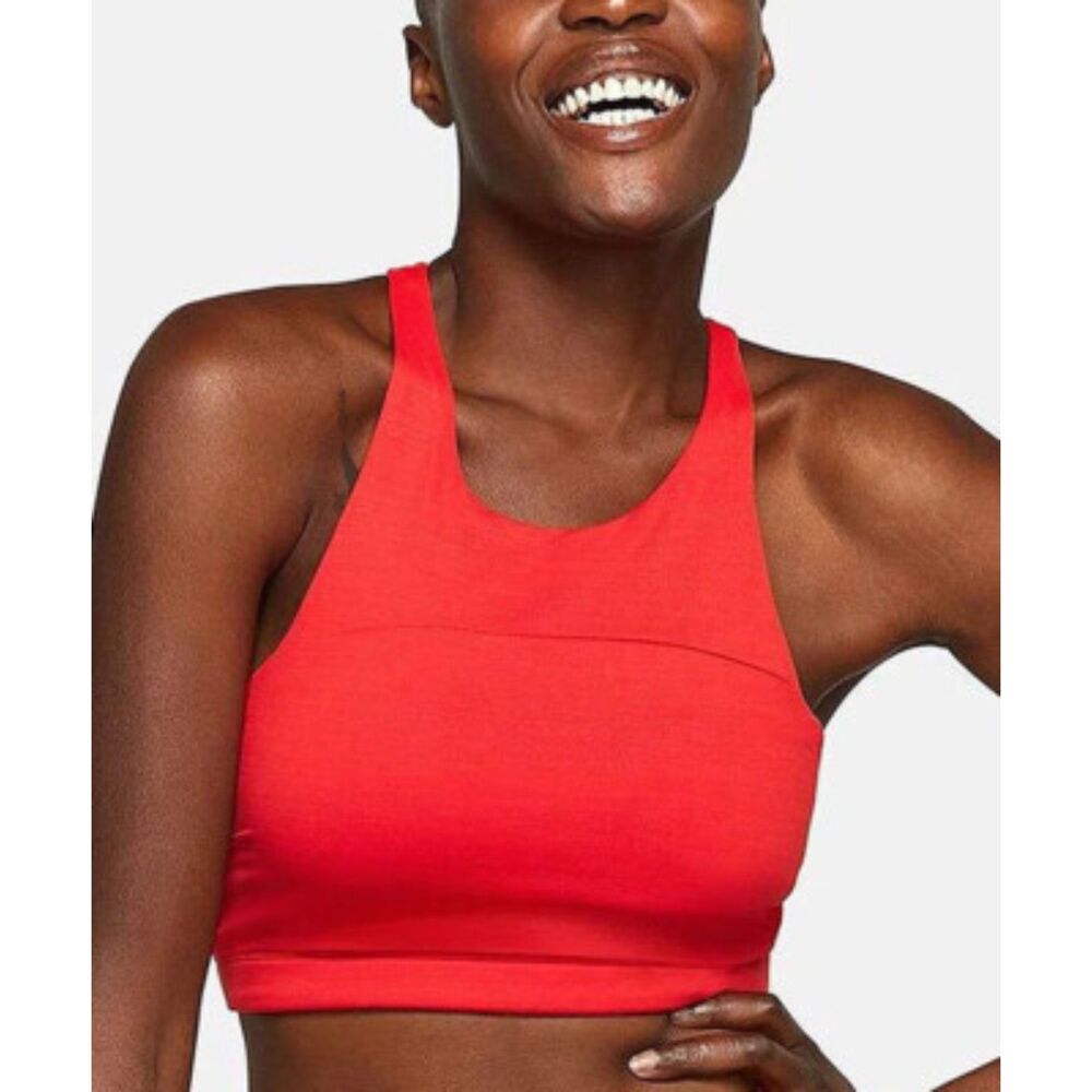 Outdoor Voices Raspberry Sports Bra Crop Top Size M Activewear Performance
